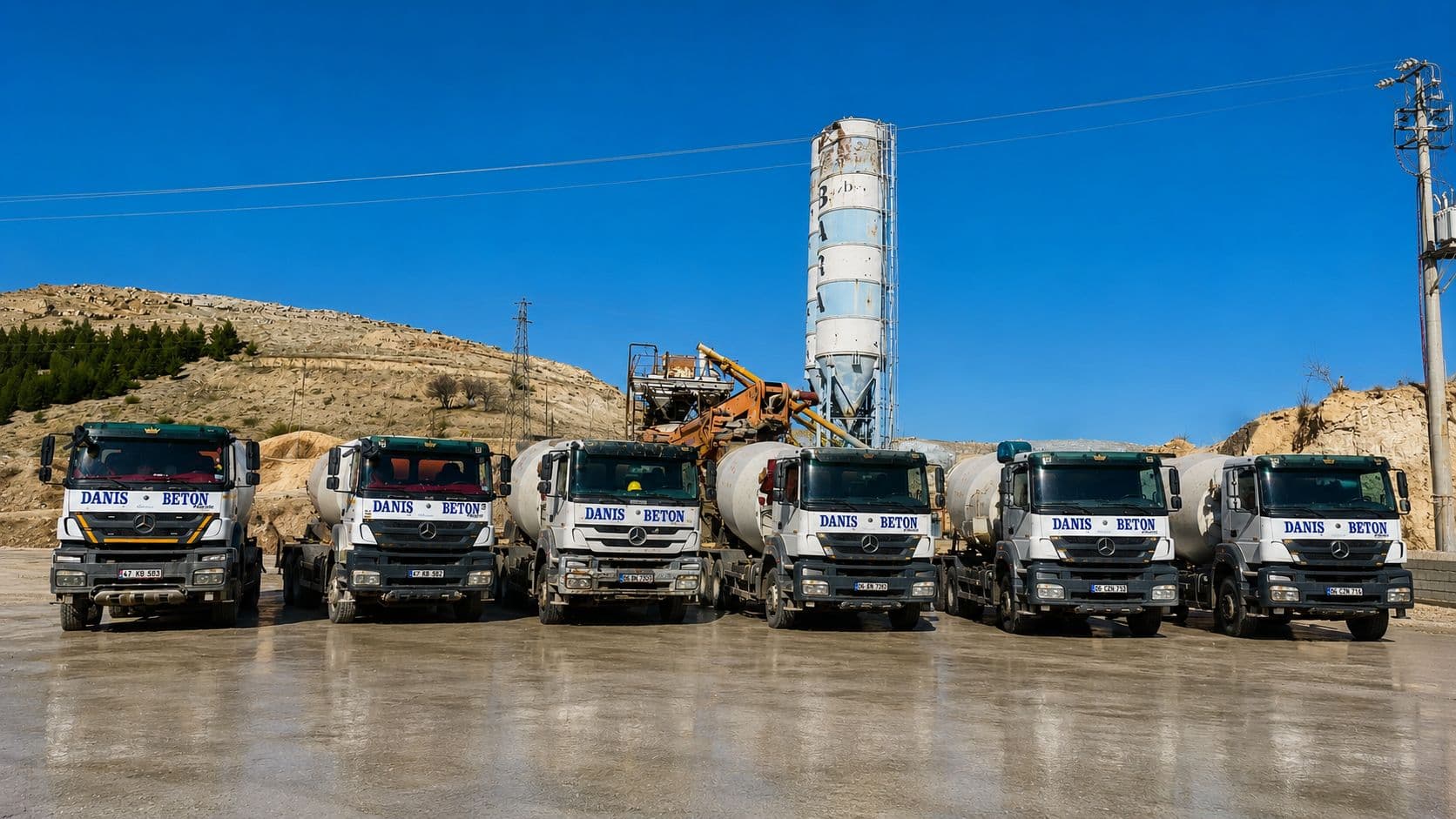 Mardin Mazıdağı Hazır Beton Tesisi